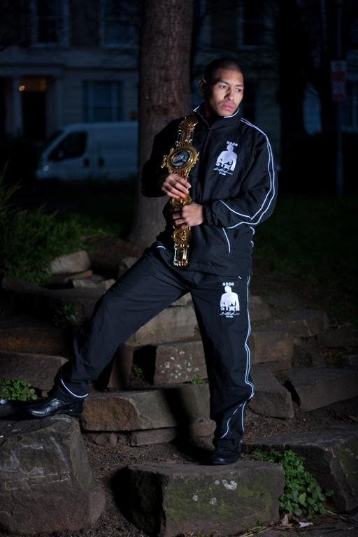 Black Hoodstar Tracksuit